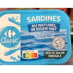 Crf Classic 1/5 Sardines Au Naturel