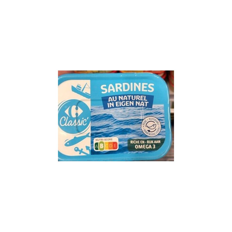 Crf Classic 1/5 Sardines Au Naturel