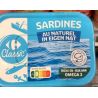 Crf Classic 1/5 Sardines Au Naturel