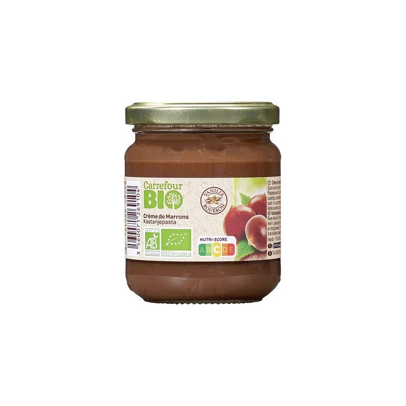 Carrefour Bio 250G Creme Marron Crf