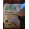 Carrefour Bio X32 Dosettes Café Arabica Classique Crf