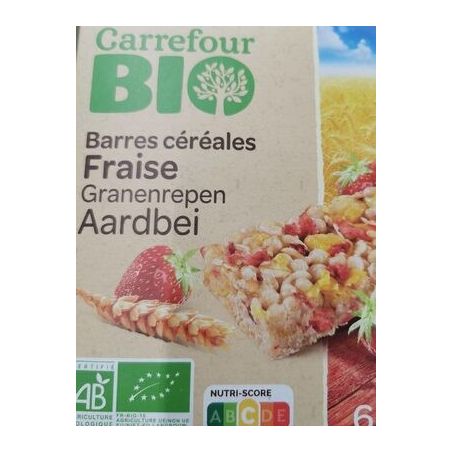 Carrefour Bio 138G Barres Cerea Frse Cr