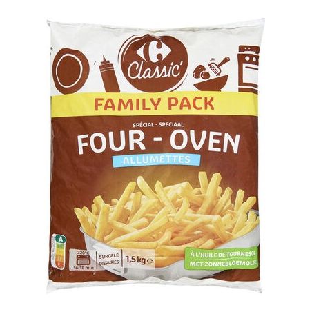 Crf Classic 1,5Kg Frite Four Allum.Crf Cl