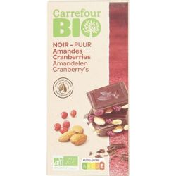 Carrefour Bio 200G Tablette Chocolat Noir Crf