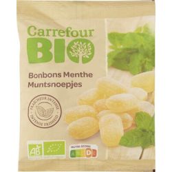 Carrefour Bio 100G Bonbon Menthe Crf