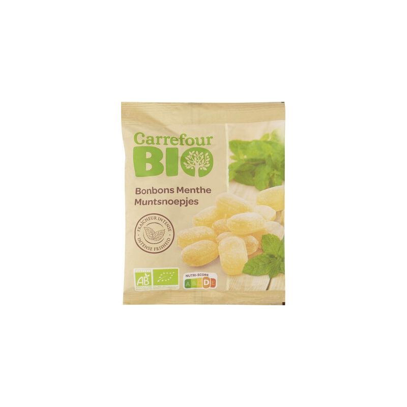 Carrefour Bio 100G Bonbon Menthe Crf