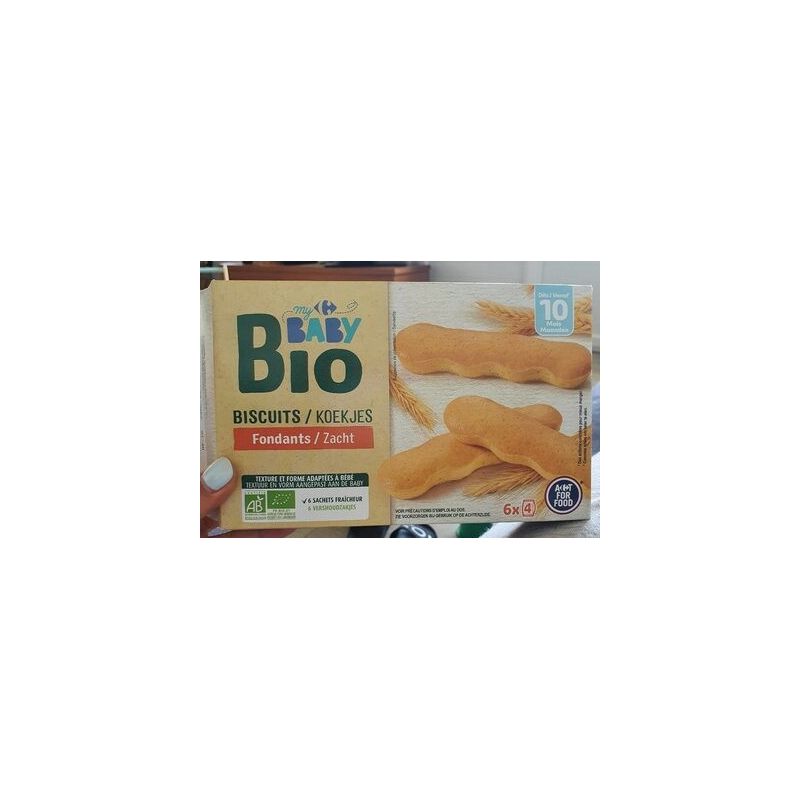 Crf Baby Bio 120G Biscuits Fondant