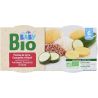 Crf Baby Bio 2X200G Plats Bœuf Courgettes