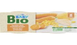Crf Baby Bio 2X200G Plats Poulet Fermier