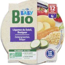 Crf Baby Bio 230G Plat Legumes Du Soleil Boulgour