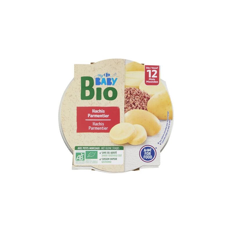 Crf Baby Bio 230G Plat Hachis Parmentier 12M