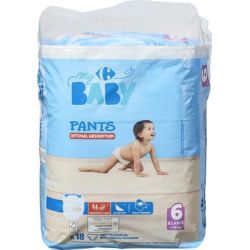 Carrefour Baby X18 Culotte Couche T6 Large Crf