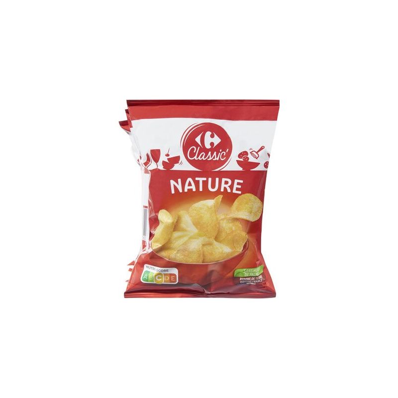 Crf Classic 6X30G Chips Lisse Nature