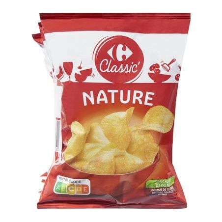 Crf Classic 6X30G Chips Lisse Nature
