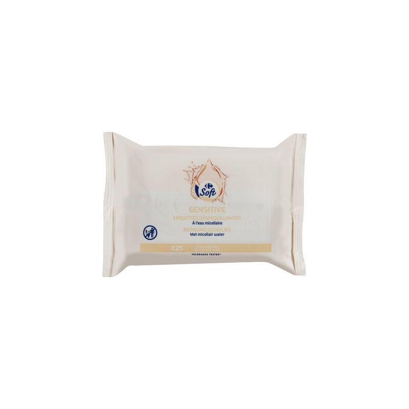 Crf Soft X25 Lingette Démaquillante À L'Eau Micellaire