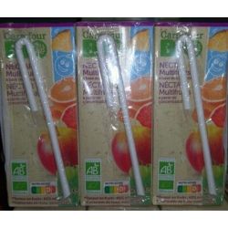 Carrefour Bio 6X20Cl Nectar Multi Fruits Crf