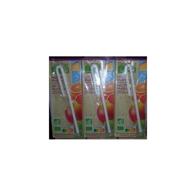 Carrefour Bio 6X20Cl Nectar Multi Fruits Crf