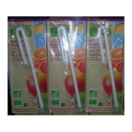 Carrefour Bio 6X20Cl Nectar Multi Fruits Crf