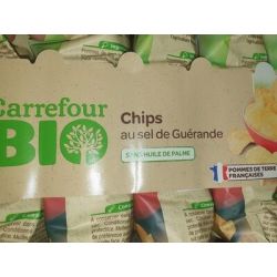 Carrefour Bio 6X30G Chips Lisse Nat Crf