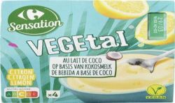 Crf Classic 4X100G Yaourt Végétale Citron Lait De Coco Sensation