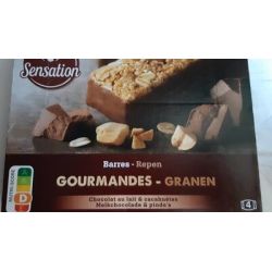 Crf Sensation 4X32G Barre Céréales Gourmandes Chocolat Cacahuetes