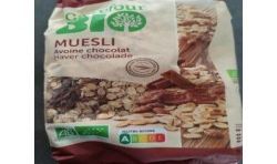 Carrefour Bio 375G Muesli Avoine Chocolat Crf