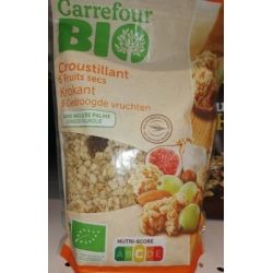 Carrefour Bio 500G Céréales Muesli 6 Fruits Secs Crf