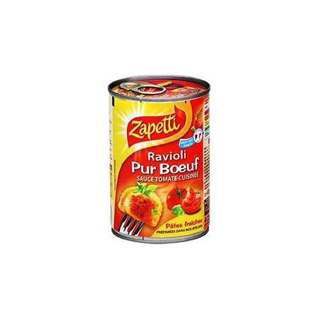 Zapetti Raviolis Pur Boeuf Vf 400G