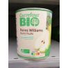 Carrefour Bio 4/4 Poires Williams Crf