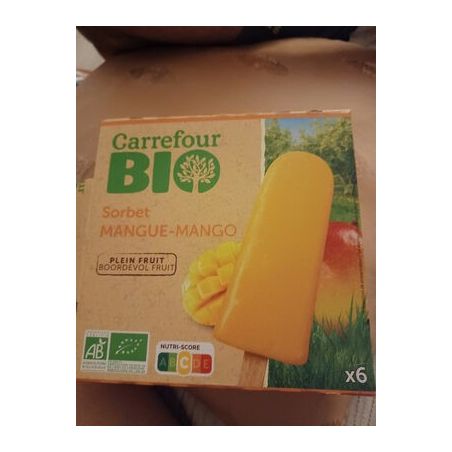 Carrefour Bio 240G 6 Batonnet Mangue