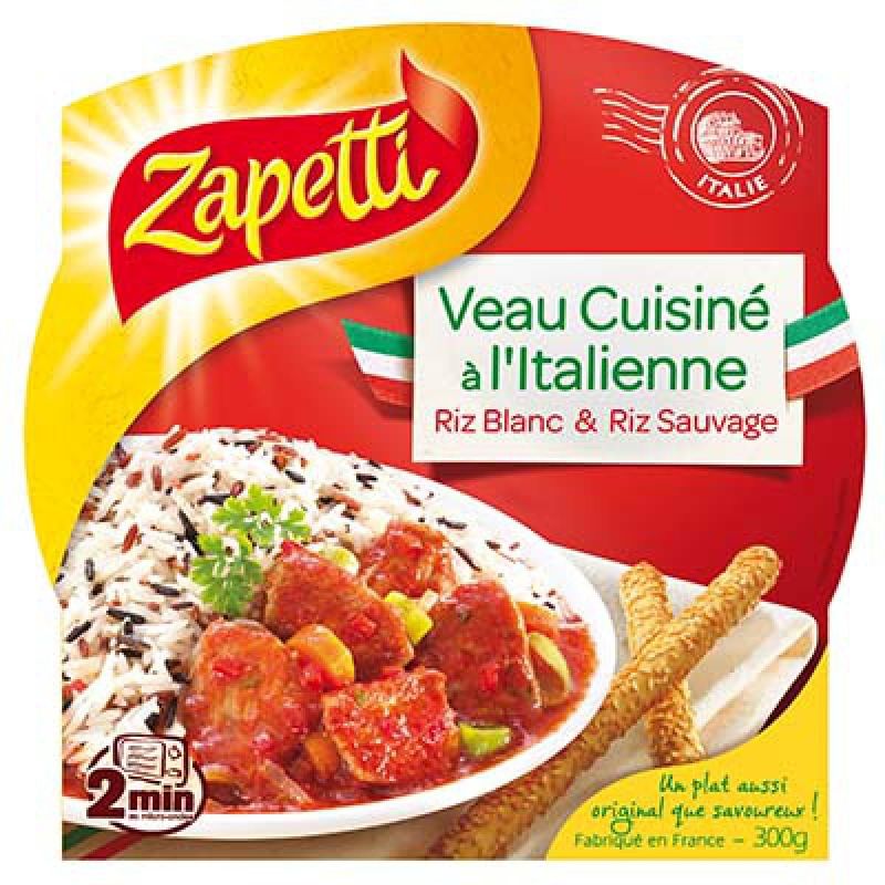 Zapetti 300G Veau Ital 2 Riz