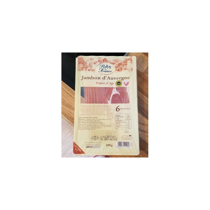Reflets De France 100G Jambon Auverg Igp Tr