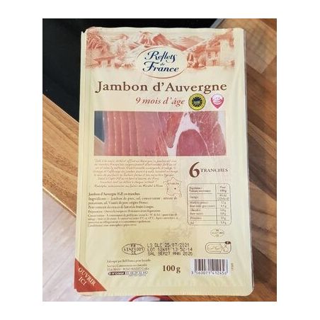 Reflets De France 100G Jambon Auverg Igp Tr