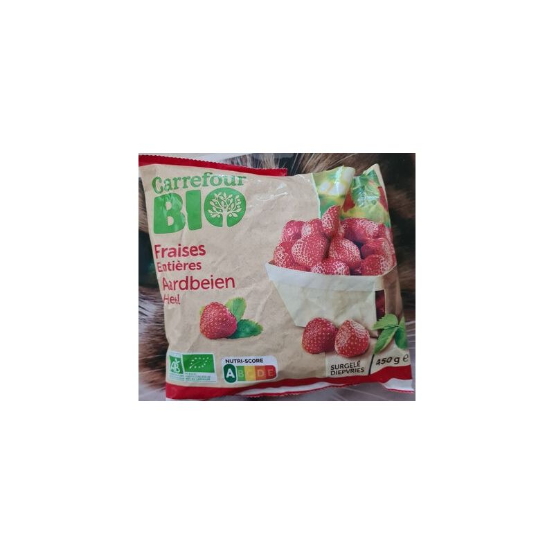 Carrefour Bio 450G Fraise Crf
