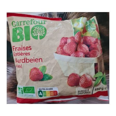 Carrefour Bio 450G Fraise Crf
