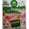 Crf Classic 140G X4 Tranches Jambon Le Paris À L'Etouffée Sans Nitrite