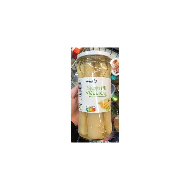 Simpl 72Cl Asperge Bl T. Gros.