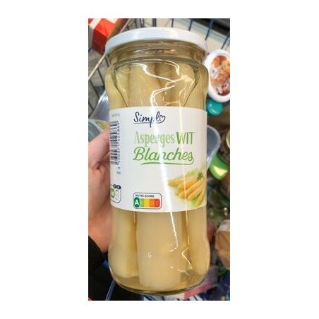 Simpl 72Cl Asperge Bl T. Gros.
