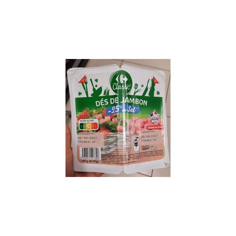 Crf Cdm 2X75G Dés De Jambon Classic