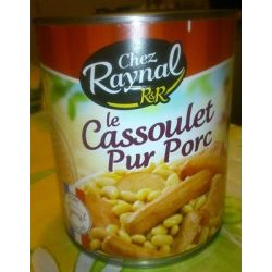 Raynal&Roquelaure Bte 4/4 Cassoulet Porc 840G Raynal & Roquelaure