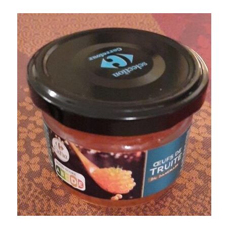Carrefour Selection 80G Œufs De Truite Crf