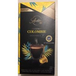 Carrefour Selection X10 Capsules Café Colombie Crf