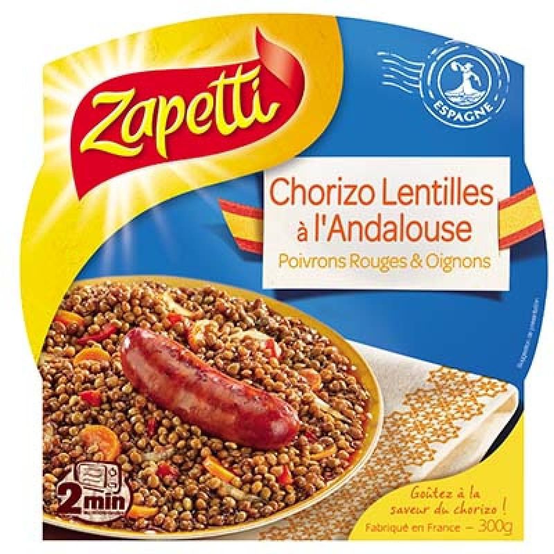 Zapetti Choriz Lent Poivr 300G