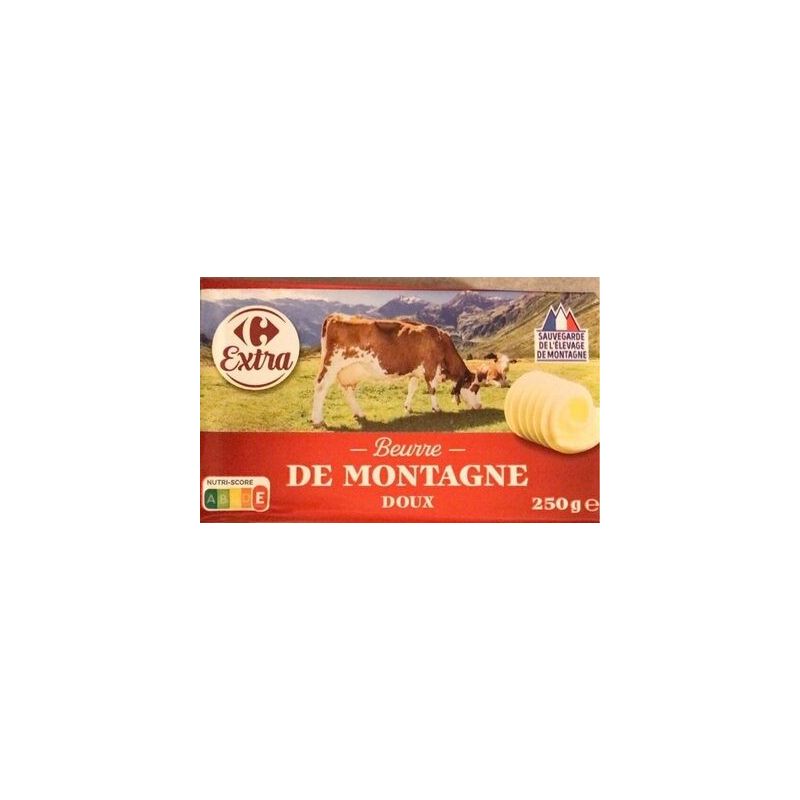 Crf Extra 250G Beurre De Montagne Doux