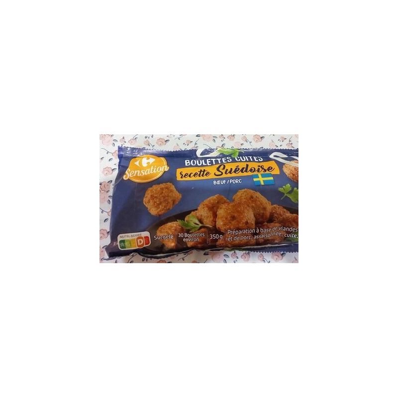 Crf Classic 350G Boulettes Recette Suédoise
