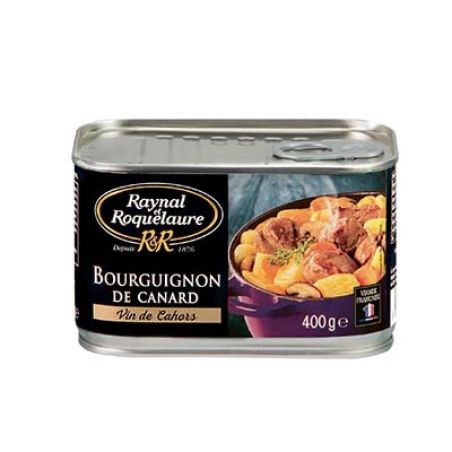 Raynal Et Roquelaure Bourguignon De Canard Vin Cahors : La Boite 400G