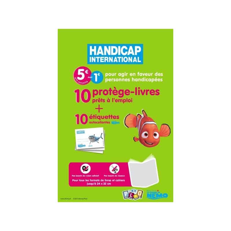 Handicap International Kit Plio : 10 Protege Livres