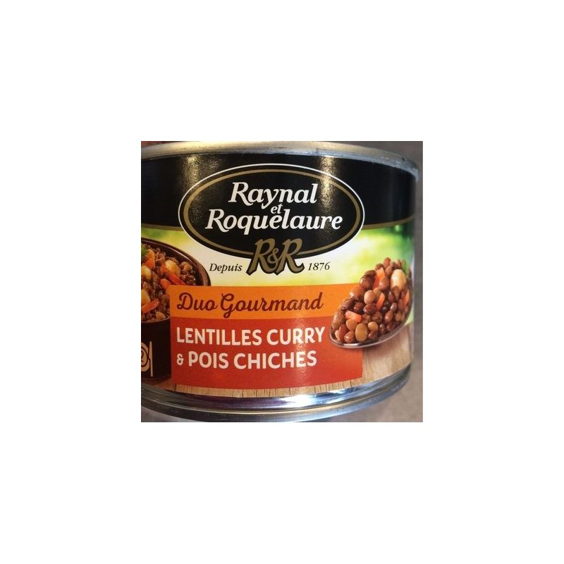 Raynal & Roquelaure R&R Lentil Pois Chiche Cur400G