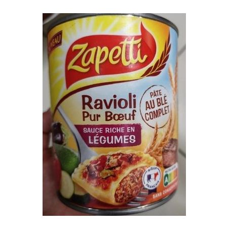 Zapetti Zape.Raviolp.Boeuf Pat.Ble 800