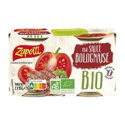 Zapetti Sauce Bolognaise Bio 2X95G